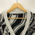 ノーアイディー NO ID. 24AW フリンジ JQ ニット CD カーディガン メンズ ONE SIZE