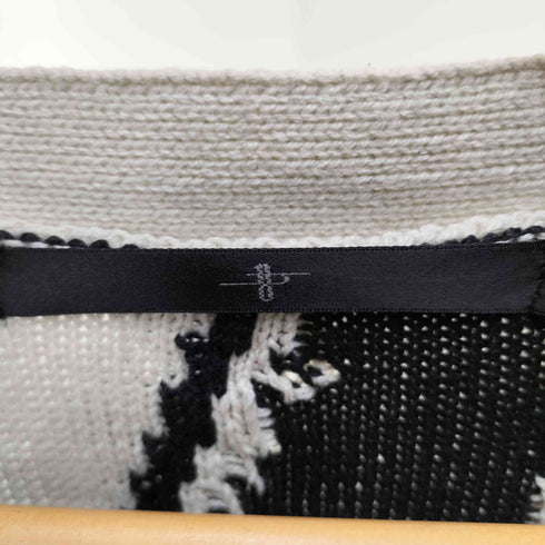 ノーアイディー NO ID. 24AW フリンジ JQ ニット CD カーディガン メンズ ONE SIZE