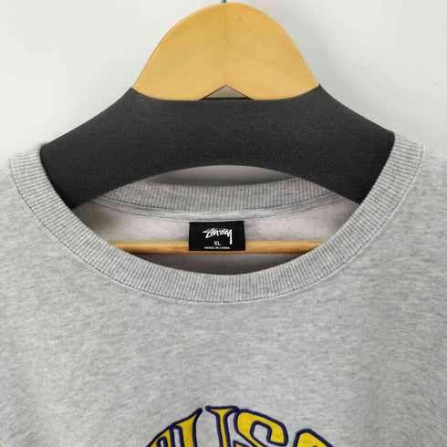 ステューシー Stussy Tackle Twill Applique Crew メンズ JPN:XL