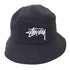 ステューシー Stussy 22AW Big Stock Bucket Hat ビッグ ストックロゴ 刺繍 バケットハット メンズ L/XL