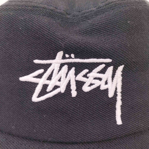ステューシー Stussy 22AW Big Stock Bucket Hat ビッグ ストックロゴ 刺繍 バケットハット メンズ L/XL
