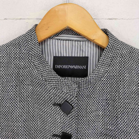 エンポリオアルマーニ EMPORIO ARMANI MADE IN ITALY スタンドカラージャケット レディース 40