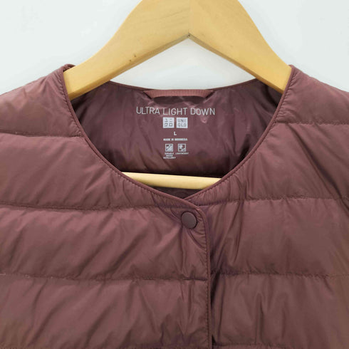 ユニクロ UNIQLO ウルトラライトダウンベスト レディース JPN:L
