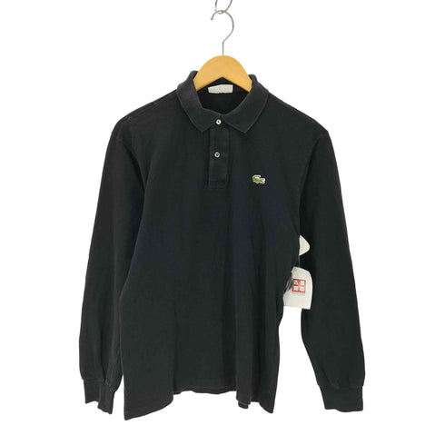 シュミーズラコステ CHEMISE LACOSTE 70S フランス製 長袖鹿の子ポロシャツ メンズ JPN:3