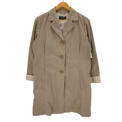 エディーバウアー Eddie Bauer 裏地花柄 ハーフコート レディース JPN:S