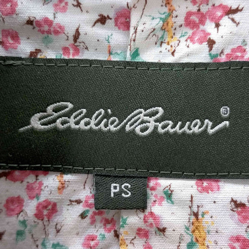 エディーバウアー Eddie Bauer 裏地花柄 ハーフコート レディース JPN:S
