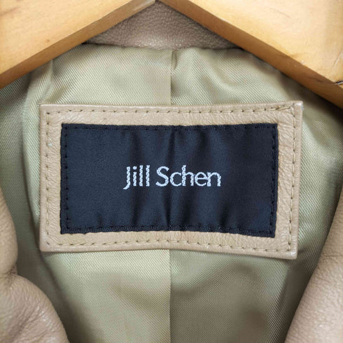 JILL SCHEN 比翼ラムレザージャケット レディース 158