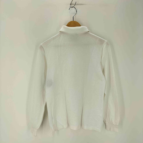 シュミーズラコステ CHEMISE LACOSTE 70S フランス製 長袖鹿の子ポロシャツ メンズ JPN:42