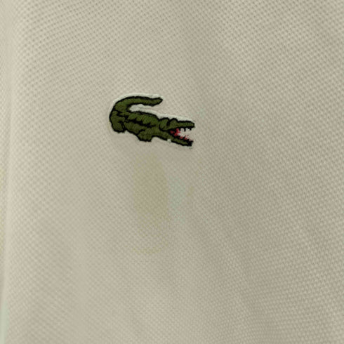 シュミーズラコステ CHEMISE LACOSTE 70S フランス製 長袖鹿の子ポロシャツ メンズ JPN:42