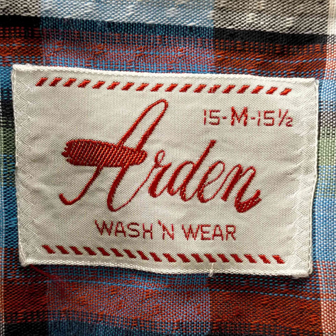 Anden チェック柄 オープンカラーシャツ メンズ JPN:M