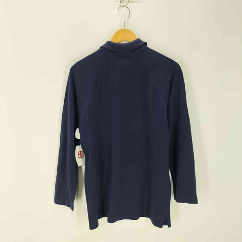 シュミーズラコステ CHEMISE LACOSTE 80S フランス製 Collared Raglan Sweat Shirts 鹿の子スウェット メンズ JPN:44