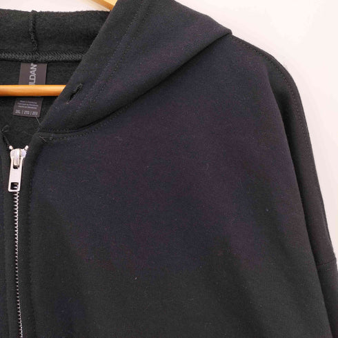 ギルダン GILDAN オーバーサイズ ブランク 無地 ジップパーカー メンズ JPN:XXL
