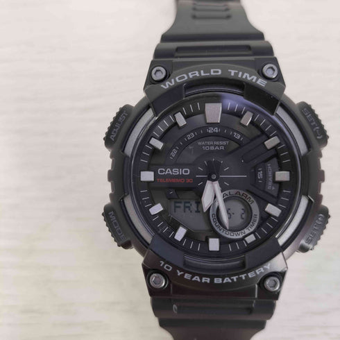 カシオ CASIO AEQ-110 デジアナ 腕時計 メンズ
