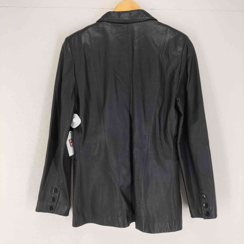 SPRUNG FRERES PARIS ユーロ レザーテーラードジャケット レディース 38