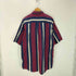 ハントクラブ HUNT CLUB ストライプ柄 半袖 ボタンダウンシャツ メンズ import:XL