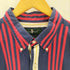 ハントクラブ HUNT CLUB ストライプ柄 半袖 ボタンダウンシャツ メンズ import:XL
