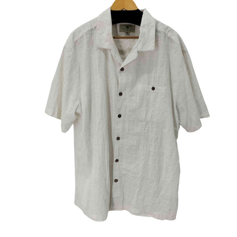 ISLAND SHORES オープンカラー S/S チェックアロハシャツ メンズ import:XXL