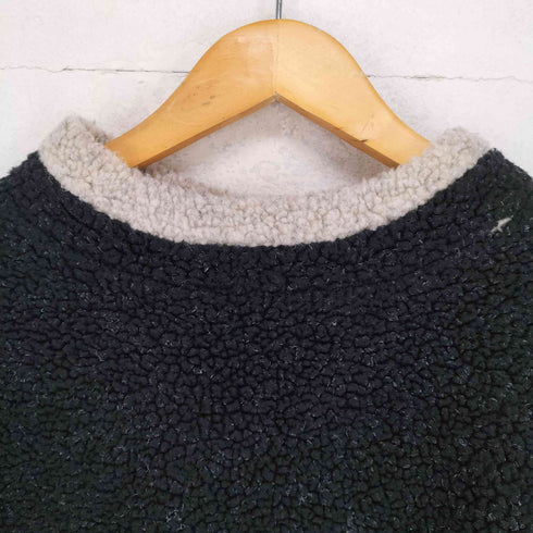 NOTRH SHORE TRADING フロント刺繍 モックネックビッグサイスフリースプルオーバー メンズ XL