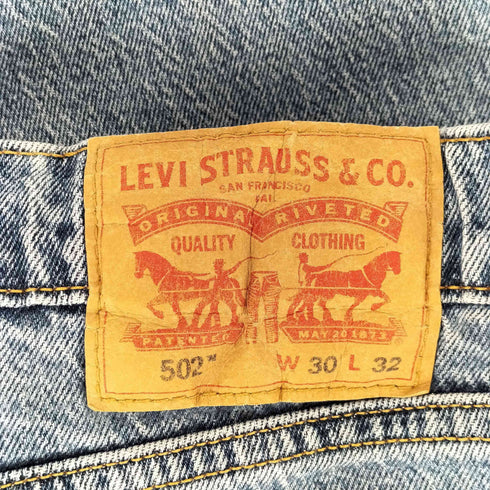 リーバイス Levis 502 デニムパンツ メンズ 30X32