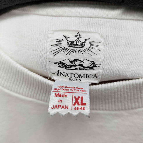 アナトミカ ANATOMICA Pocket TEE USA Yarn SKIVVIES メンズ JPN:XL