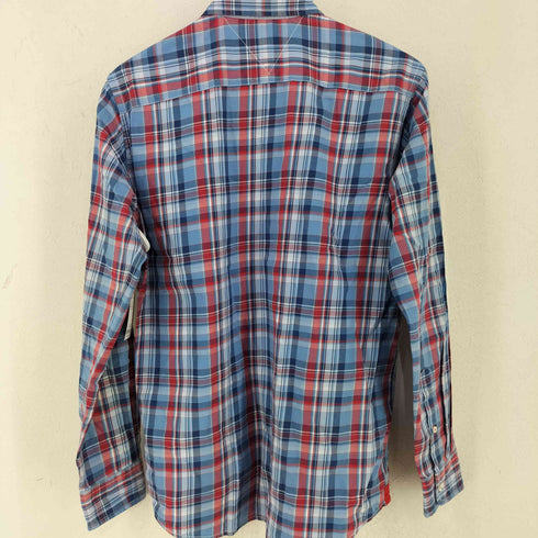 トミーヒルフィガー TOMMY HILFIGER チェック柄 フロントポケット長袖シャツ メンズ import:S