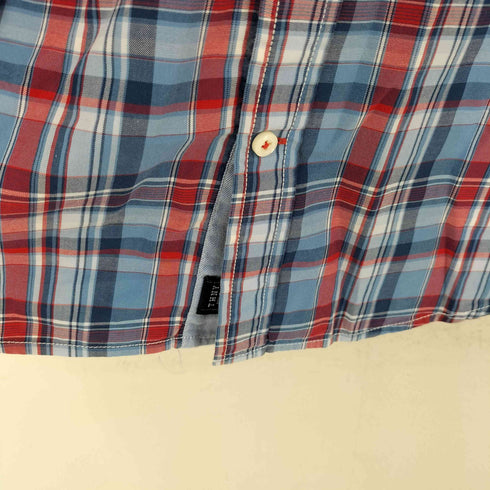 トミーヒルフィガー TOMMY HILFIGER チェック柄 フロントポケット長袖シャツ メンズ import:S