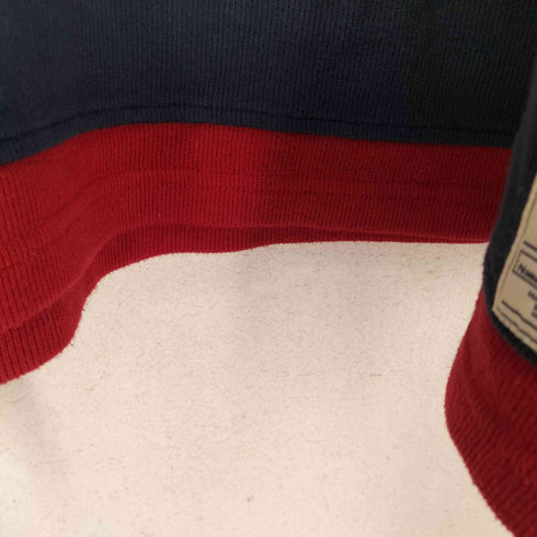トミージーンズ tommy jeans エンブレムデザインビッグサイズコットンニット メンズ XXL