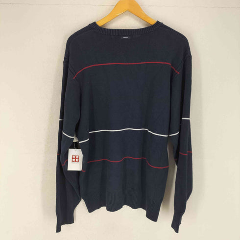 ノーティカ NAUTICA ラインデザインコットンニット メンズ XL