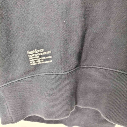 フレッシュサービス Fresh Service LIGHT OZ CREW NECK SWEAT メンズ JPN:L