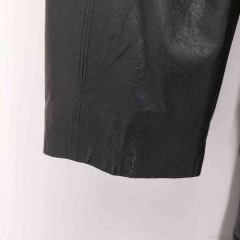 裏地総柄 ラムレザーコート メンズ import:L