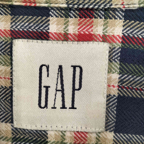 ギャップ Gap 90S チェックネルシャツ メンズ XL