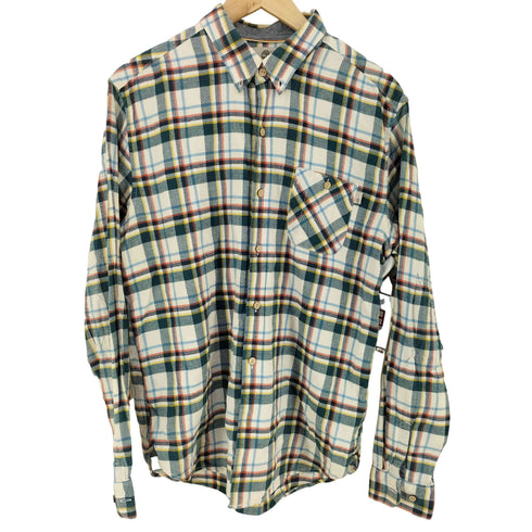 ティンバーランド Timberland チェック柄 コットンBDシャツ メンズ L/G