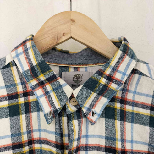 ティンバーランド Timberland チェック柄 コットンBDシャツ メンズ L/G