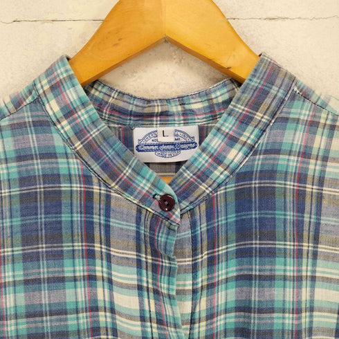 MADE IN USA シャツワンピース レディース L