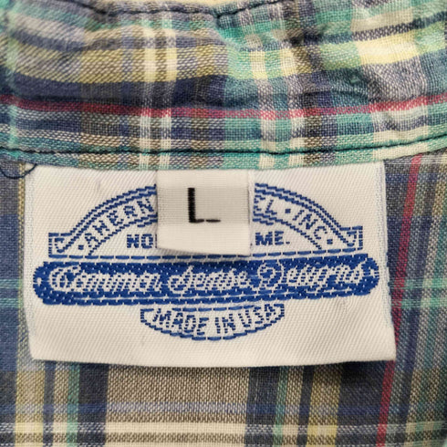 MADE IN USA シャツワンピース レディース L