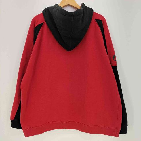 エアウォーク AIRWALK ロゴプリント バイカラー ラグランスリーブ パーカー メンズ import:XL