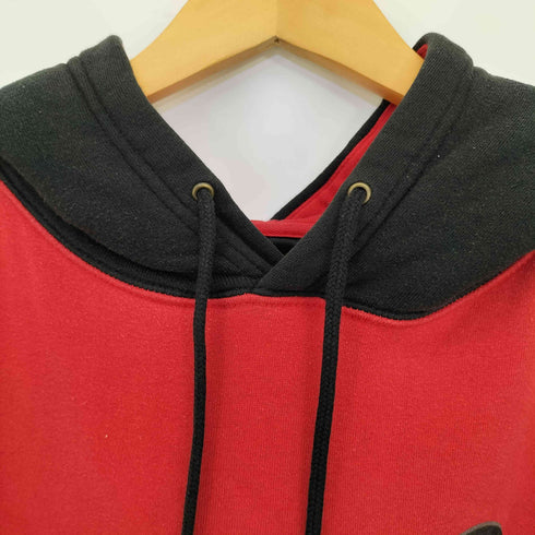 エアウォーク AIRWALK ロゴプリント バイカラー ラグランスリーブ パーカー メンズ import:XL