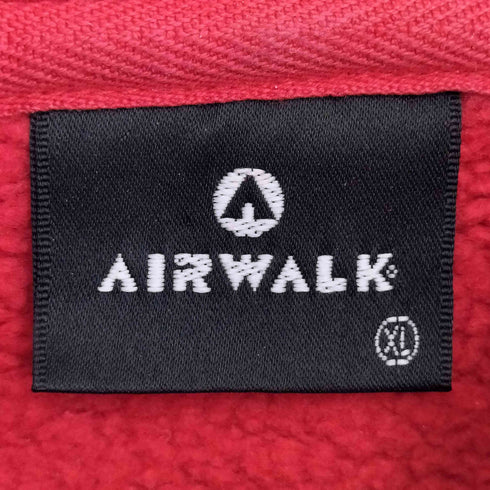 エアウォーク AIRWALK ロゴプリント バイカラー ラグランスリーブ パーカー メンズ import:XL
