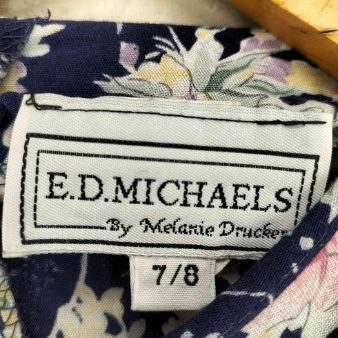 花柄ワンピース MADE IN USA レディース 7/8