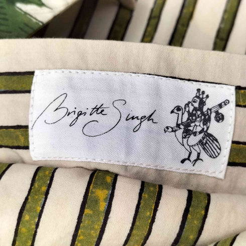 Brigitte Singh ブリジット・シン ブロックプリント 花柄ベスト レディース