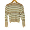 エヌナチュラルビューティーベーシック N.NATURAL BEAUTY BASIC 24SS 編み地切替シアーボーダーニット レディース JPN:M