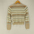 エヌナチュラルビューティーベーシック N.NATURAL BEAUTY BASIC 24SS 編み地切替シアーボーダーニット レディース JPN:M