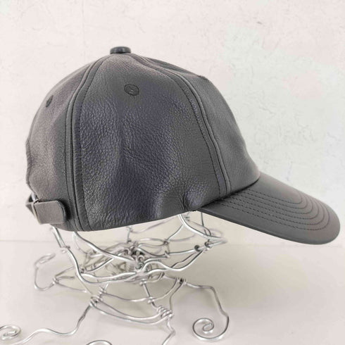 キジマタカユキ KIJIMA TAKAYUKI 6PANEL COWLEATHER CAP 牛革 メンズ