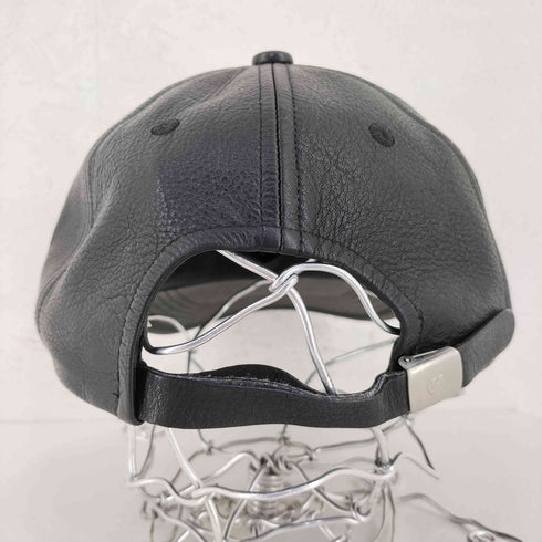 キジマタカユキ KIJIMA TAKAYUKI 6PANEL COWLEATHER CAP 牛革 メンズ
