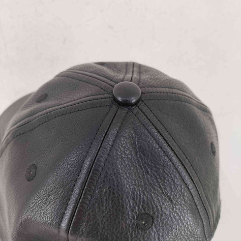 キジマタカユキ KIJIMA TAKAYUKI 6PANEL COWLEATHER CAP 牛革 メンズ