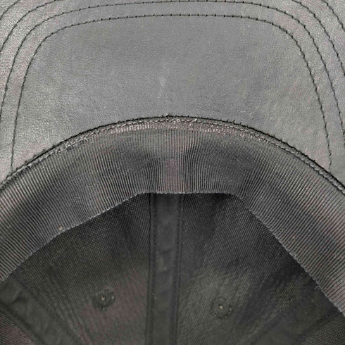 キジマタカユキ KIJIMA TAKAYUKI 6PANEL COWLEATHER CAP 牛革 メンズ