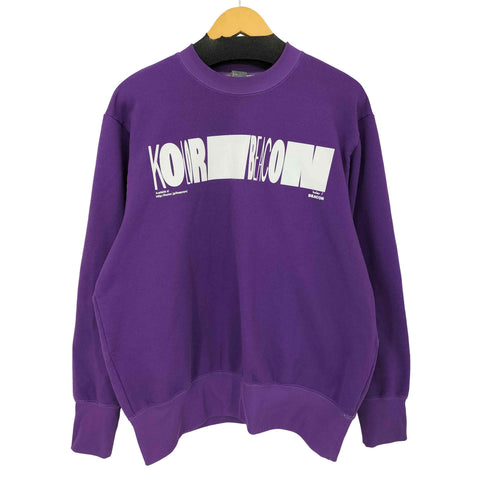 カラービーコン kolor BEACON 20AW garment dye logo print sweat メンズ JPN:2