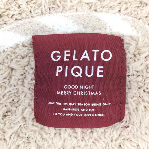 ジェラートピケ gelato pique ベアパーカー レディース ONE SIZE