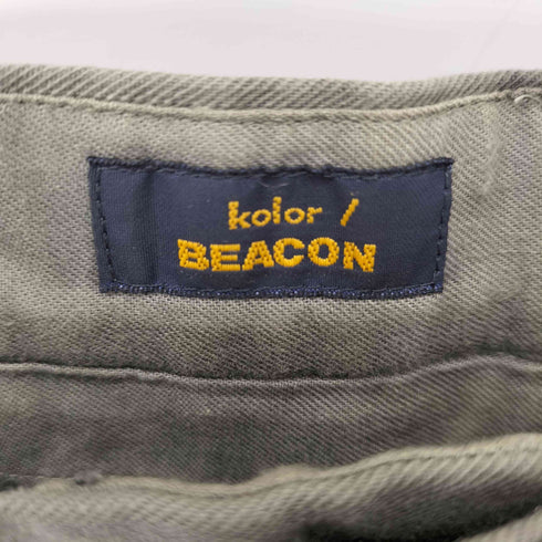 カラービーコン kolor BEACON 16AW ワイドシルエットタックチノパンツ メンズ JPN:2