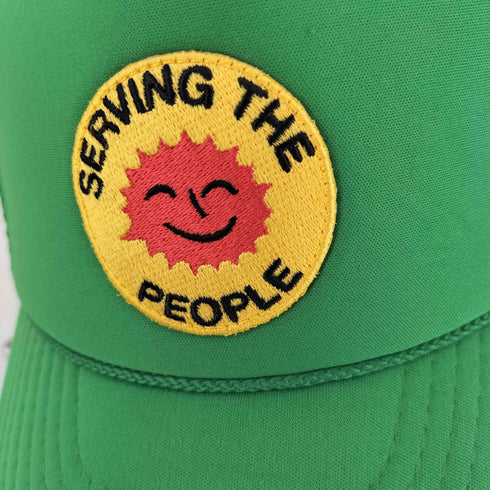 SERVING THE PEOPLE メッシュキャップ メンズ